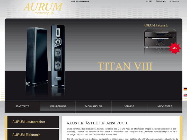 www.aurumspeakers-shop.com