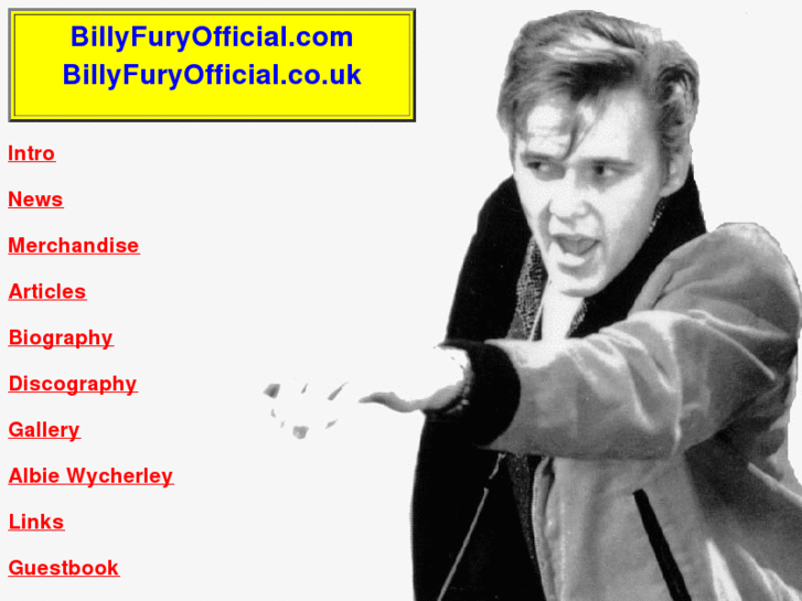 www.billyfuryofficial.com