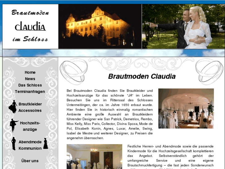 www.brautmoden-claudia.de