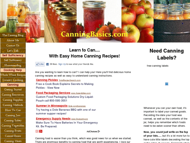 www.canningbasics.com