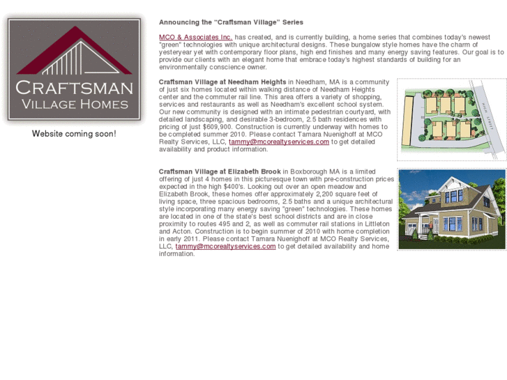 www.craftsmanvillagehomes.com