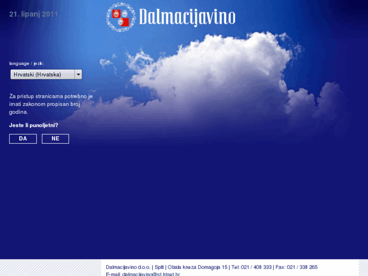 www.dalmacijavino.hr