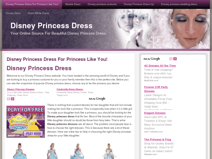 www.disneyprincessdress.net