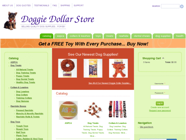 www.doggiedollarstore.com