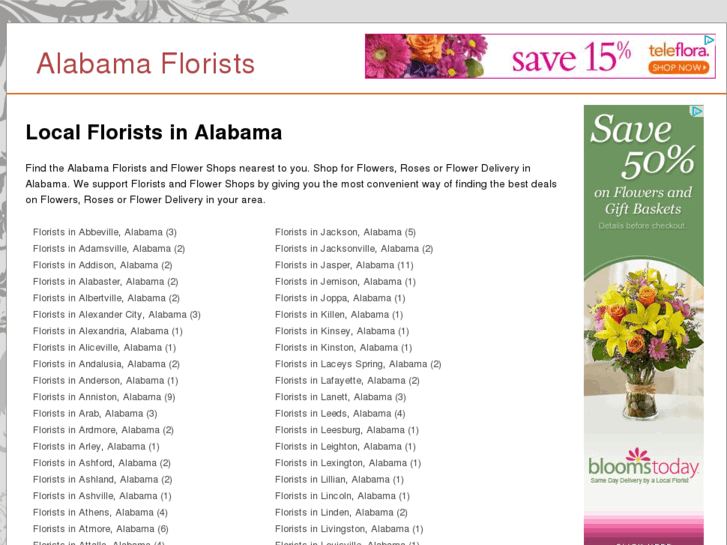 www.floristsalabama.com