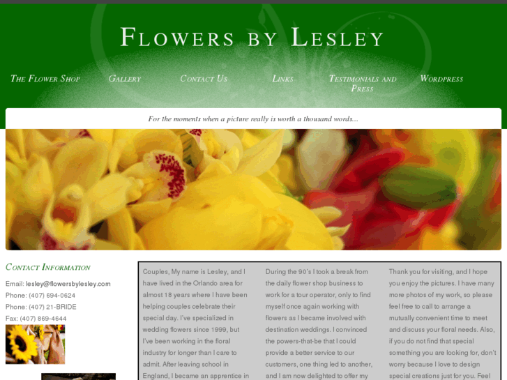 www.flowersbylesley.com