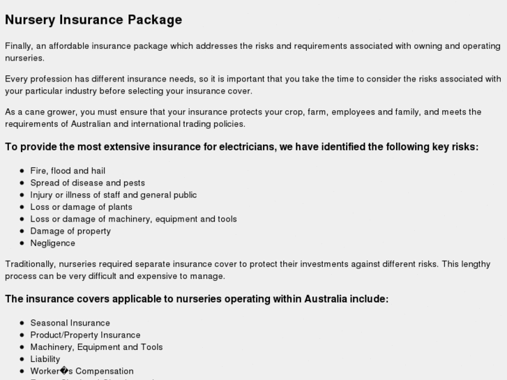 www.nurseryinsurance.com.au