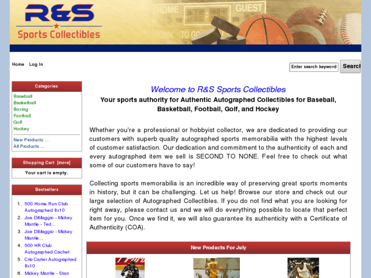 www.rs-sportscollectibles.com