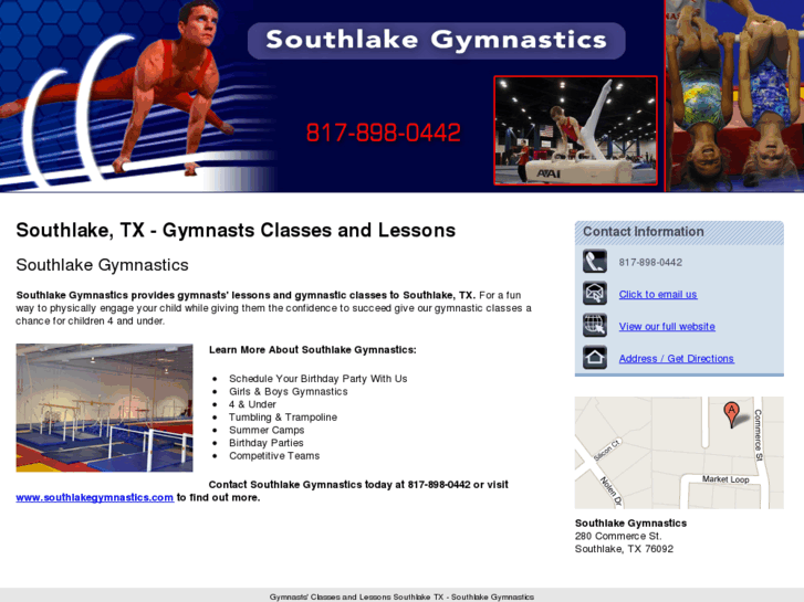 www.southlakegymnastics.net