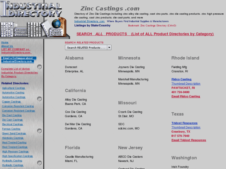 www.zinccastings.com