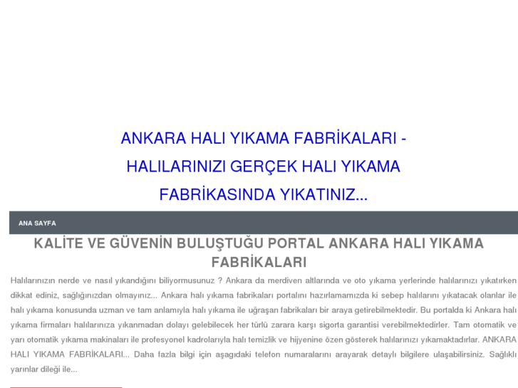 www.ankarahaliyikamafabrikalari.com