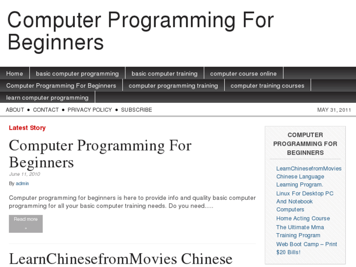 www.computerprogrammingforbeginners.org