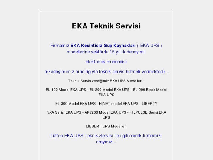 www.ekateknikservisi.com