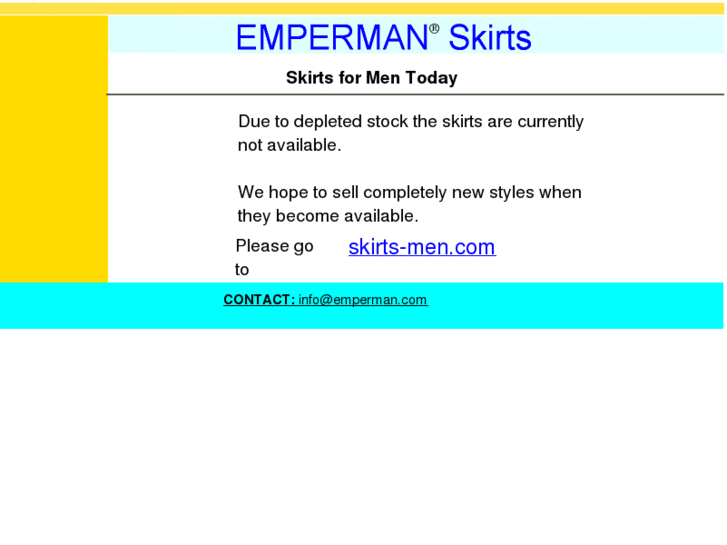 www.emperman-skirt.com