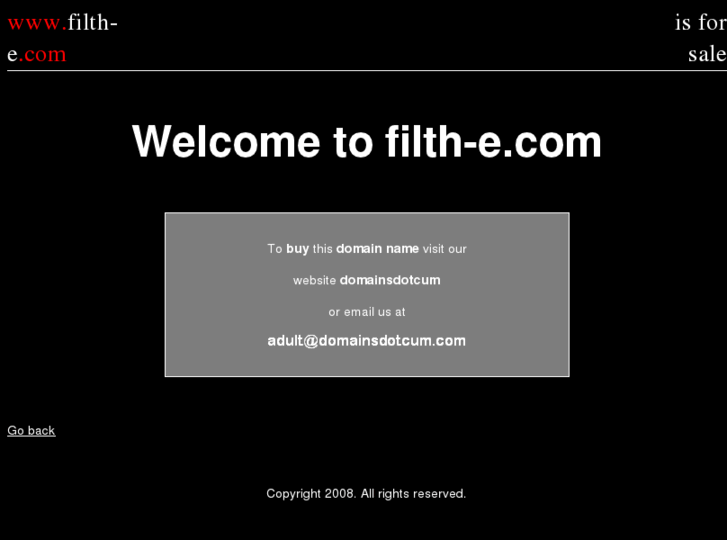 www.filth-e.com