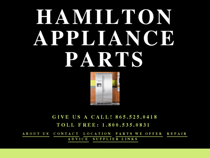 www.hamiltonapplianceparts.com