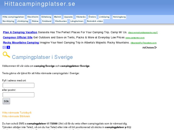 www.hittacampingplatser.se