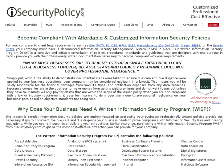 www.isecuritypolicy.com