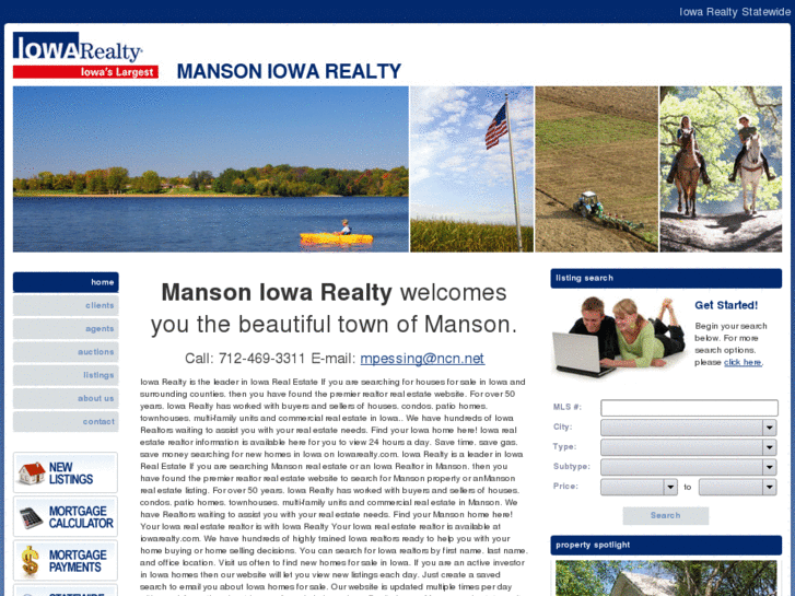 www.mansoniowarealty.com