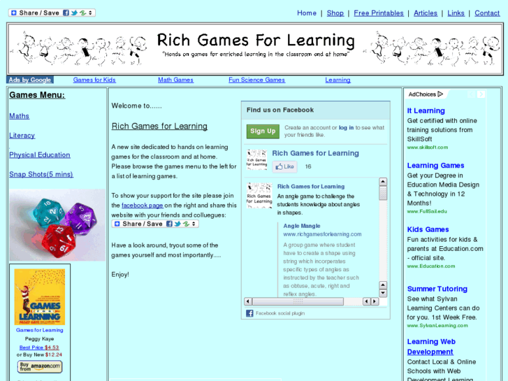 www.richgamesforlearning.com