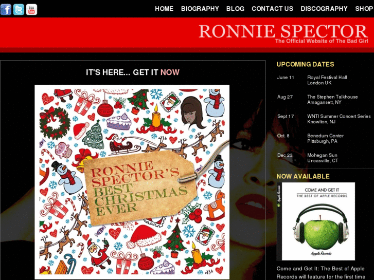 www.ronniespector.com