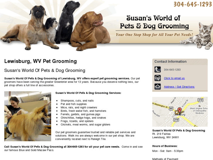 www.susansworldofpets.com