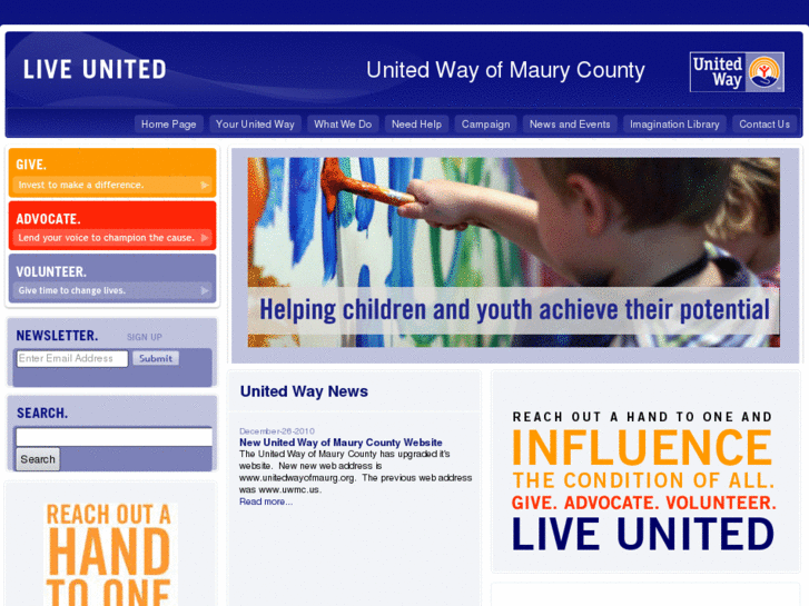 www.unitedwayofmaury.org