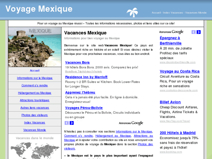 www.vacancesmexique.net