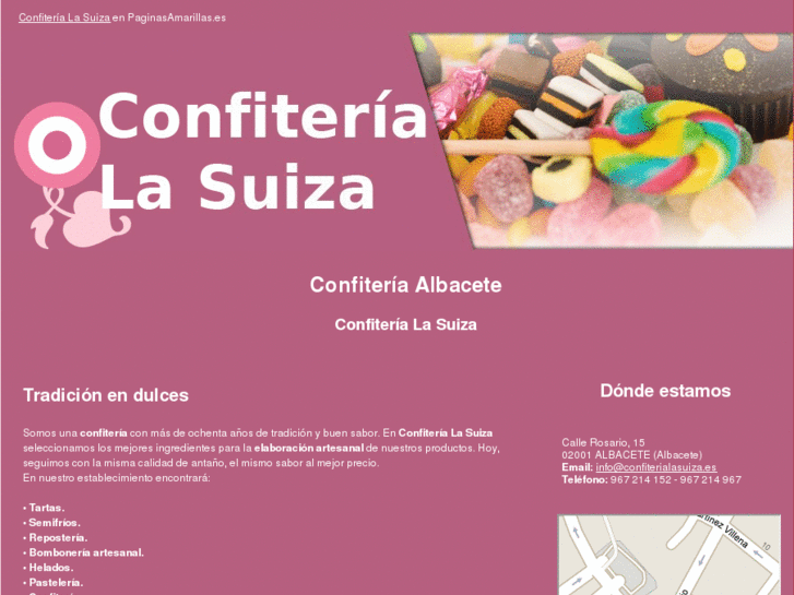 www.confiterialasuiza.es