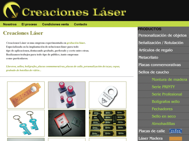 www.creacioneslaser.com