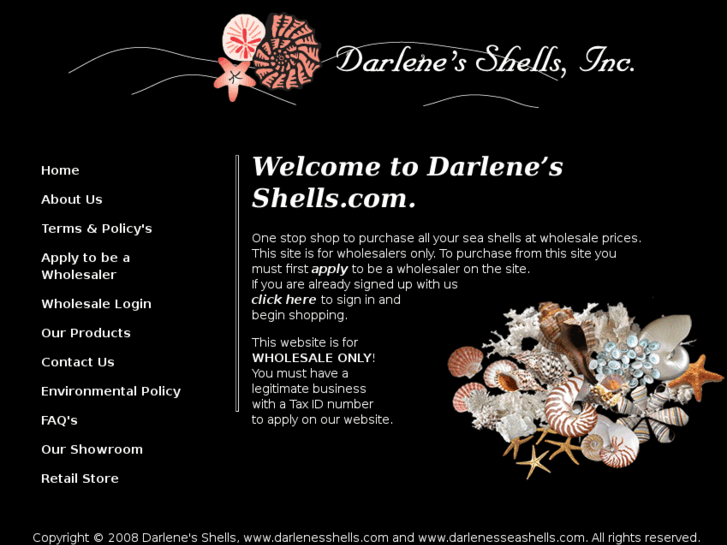 www.darlenesshells.com