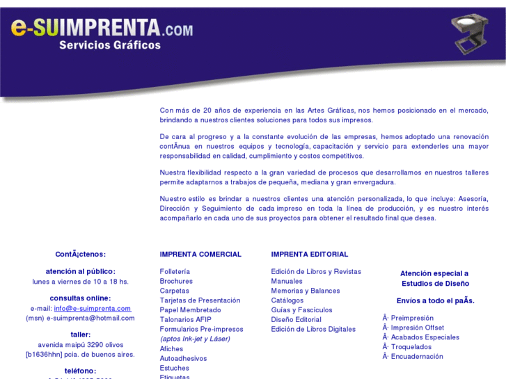 www.e-suimprenta.com