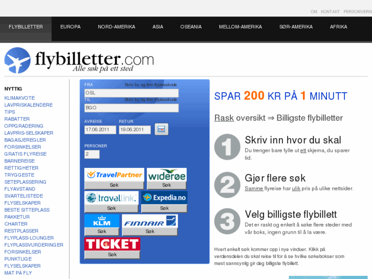 www.flybilletter.com