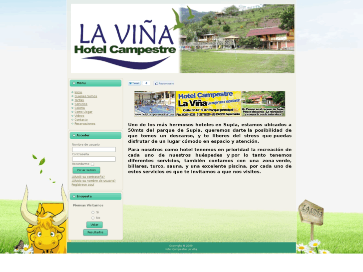 www.hotelcampestrelavina.com