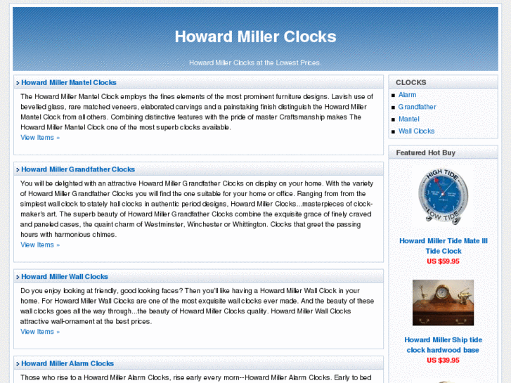 www.howardmiller-clocks.com