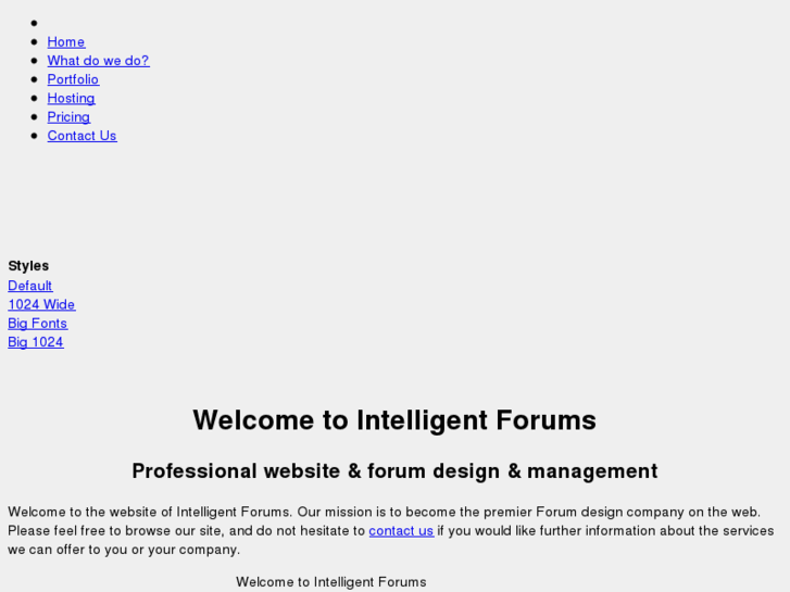 www.intelligentforums.co.uk