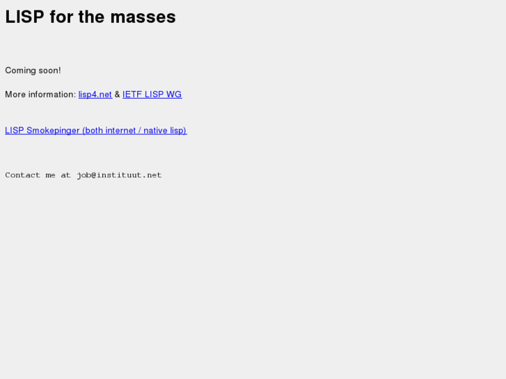 www.lisp4.com