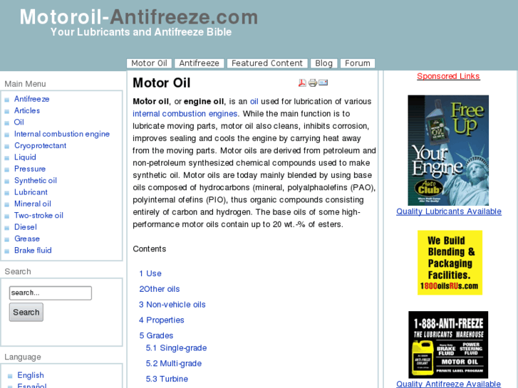 www.motoroil-antifreeze.com