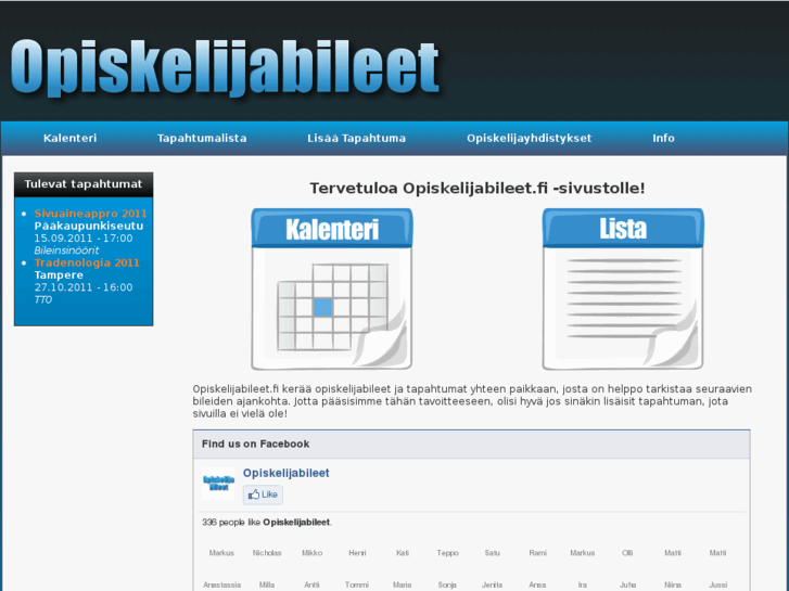 www.opiskelijabileet.fi