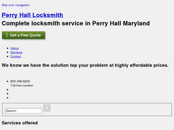 www.perryhalllocksmith.com