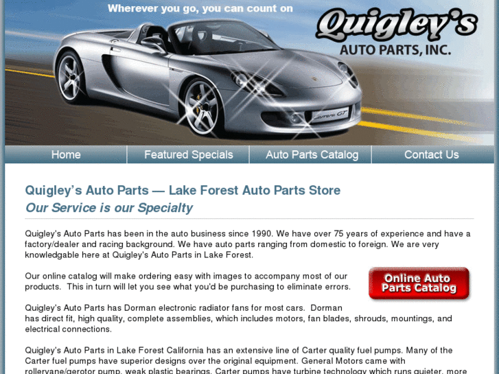 www.quigleysautoparts.com