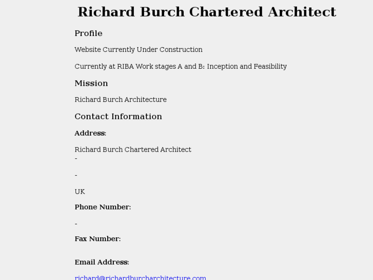 www.richardburcharchitecture.com