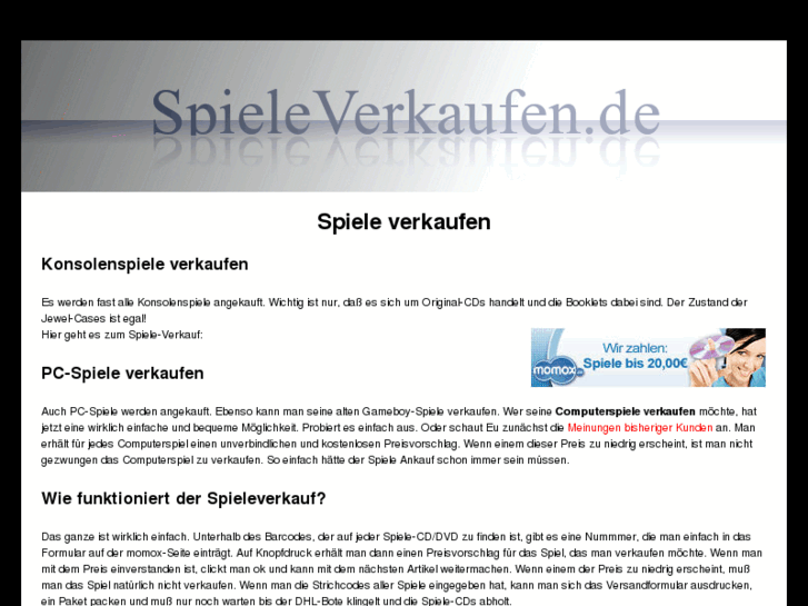 www.spieleverkaufen.de