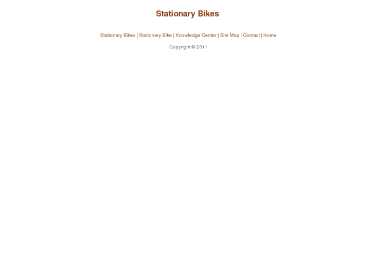 www.stationary-bikes.net