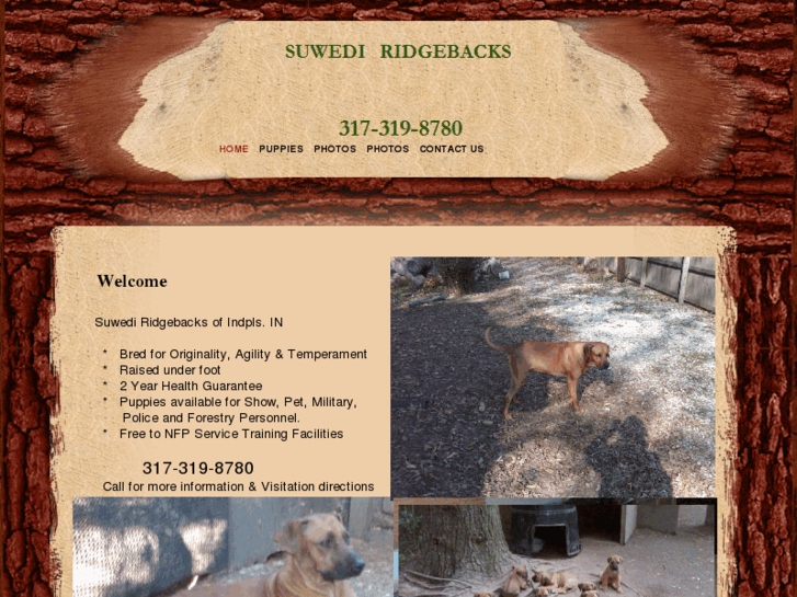 www.suwediridgebacks.com