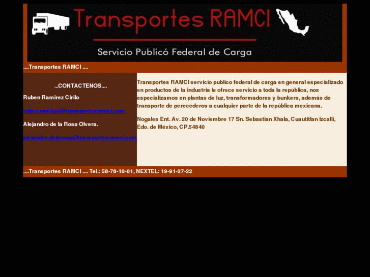 www.transportesramci.com