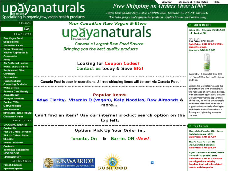 www.upayanaturals.com