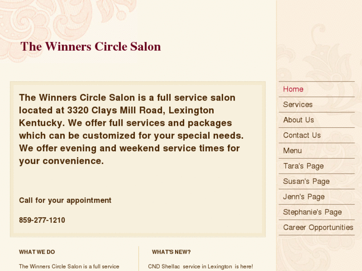 www.winnerscirclesalon.com