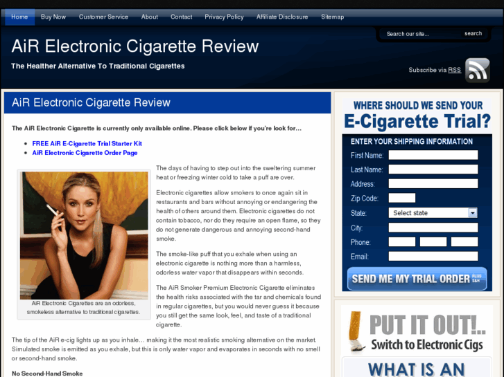 www.airelectroniccigarette.com