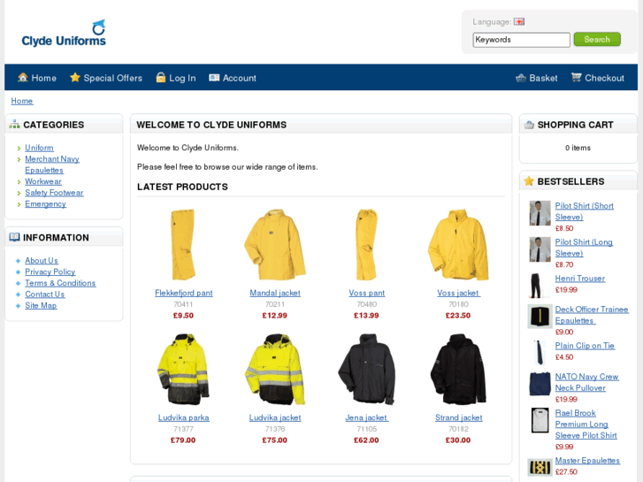 www.clydemarineuniforms.com